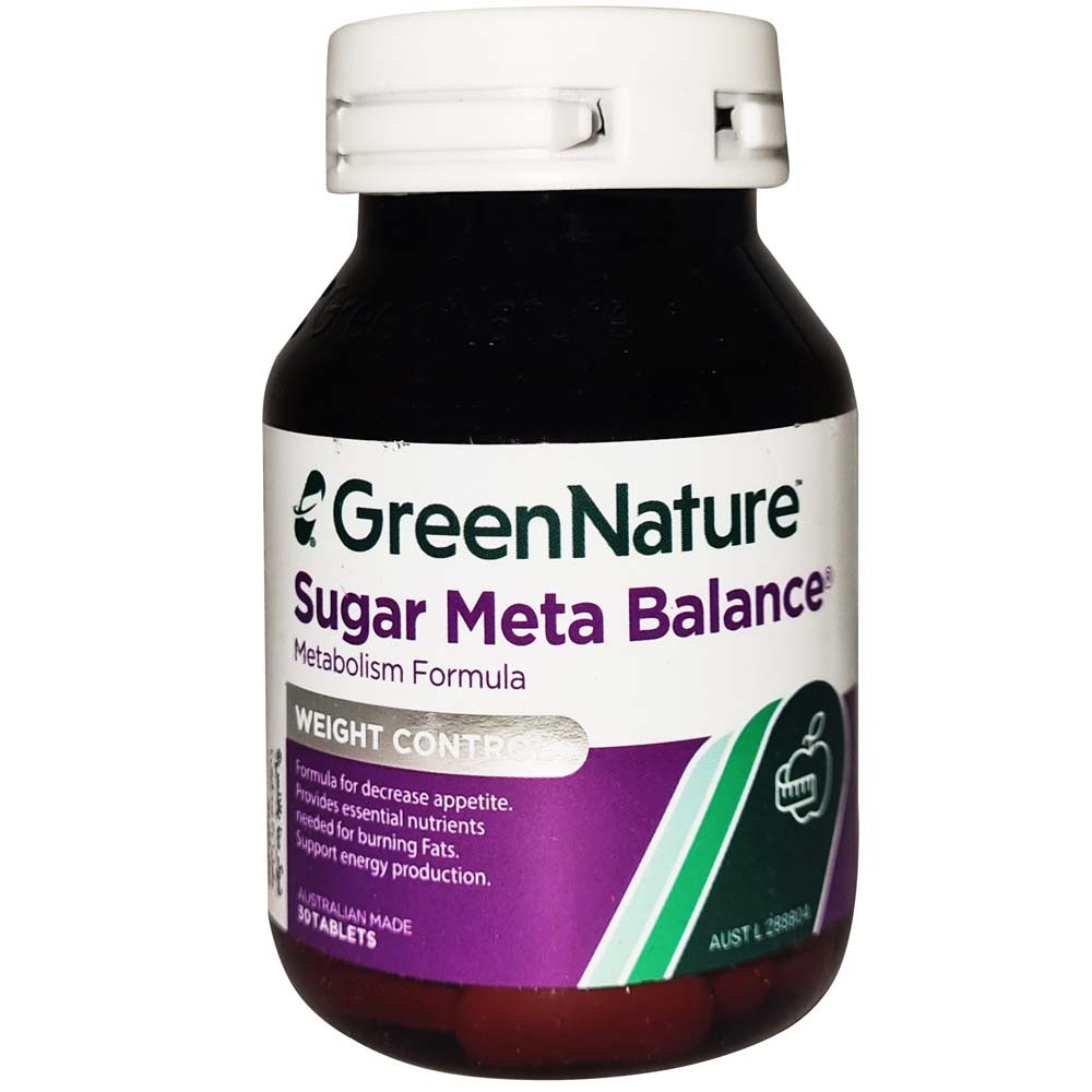 قرص شوگر متا بالانس گرین نیچر بسته 30 عددی