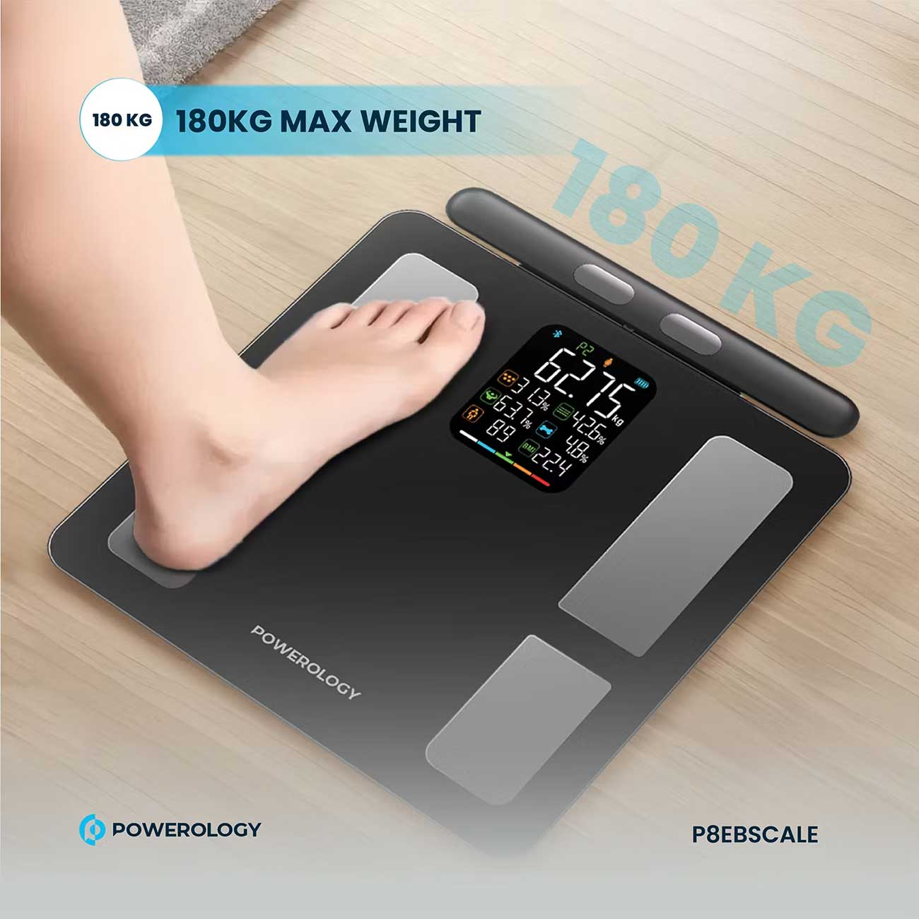 ترازو هوشمند پاورولوجی مدل P8EBSCALE
