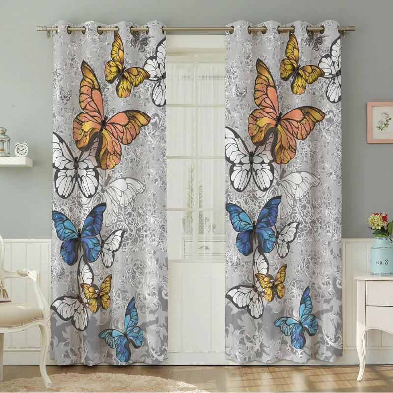 پرده نیروانا طرح  مدرن مدل هازان کد 8009 سایز 140×280 سانتی متر