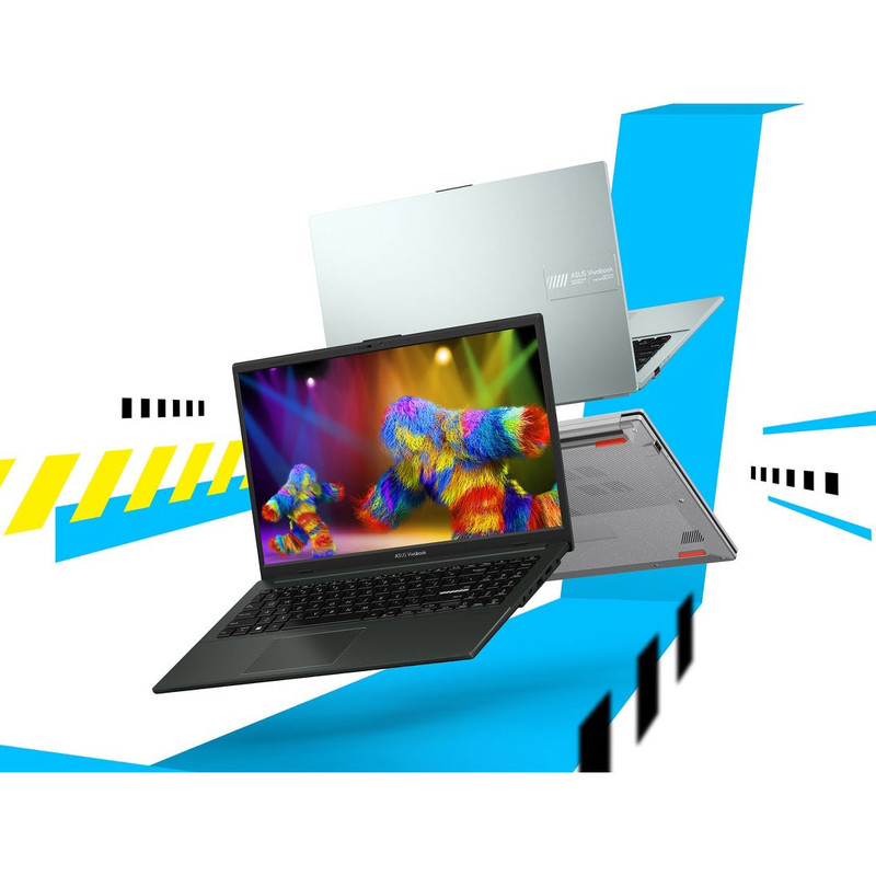 عکس لپ‌تاپ ایسوس مدل Vivobook Go 15 E1504GA-NJ558 با پردازنده Core i3- N305، رم DDR4 4GB با فرکانس 3200MHz، حافظه SSD با ظرفیت 256GB، نمایشگر 15.6 اینچ IPS با وضوح Full HD — زاویه و جزئیات 17
