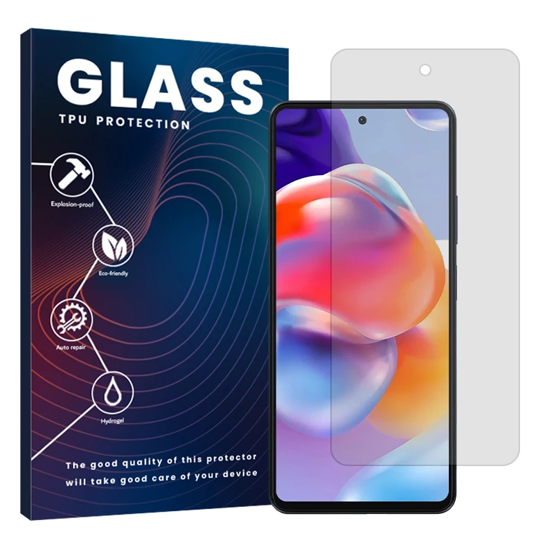 محافظ صفحه نمایش شفاف گلس مدل Resistant مناسب برای گوشی موبایل بلک ویو Shark 8