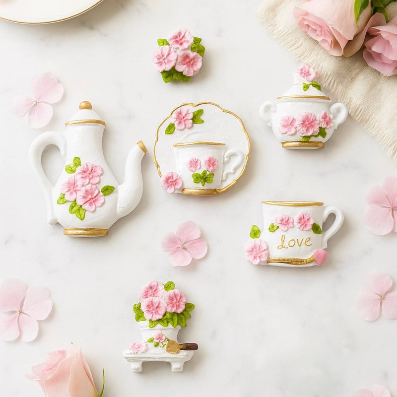 مگنت مدل ست آشپزخانه مجموعه 6 عددی