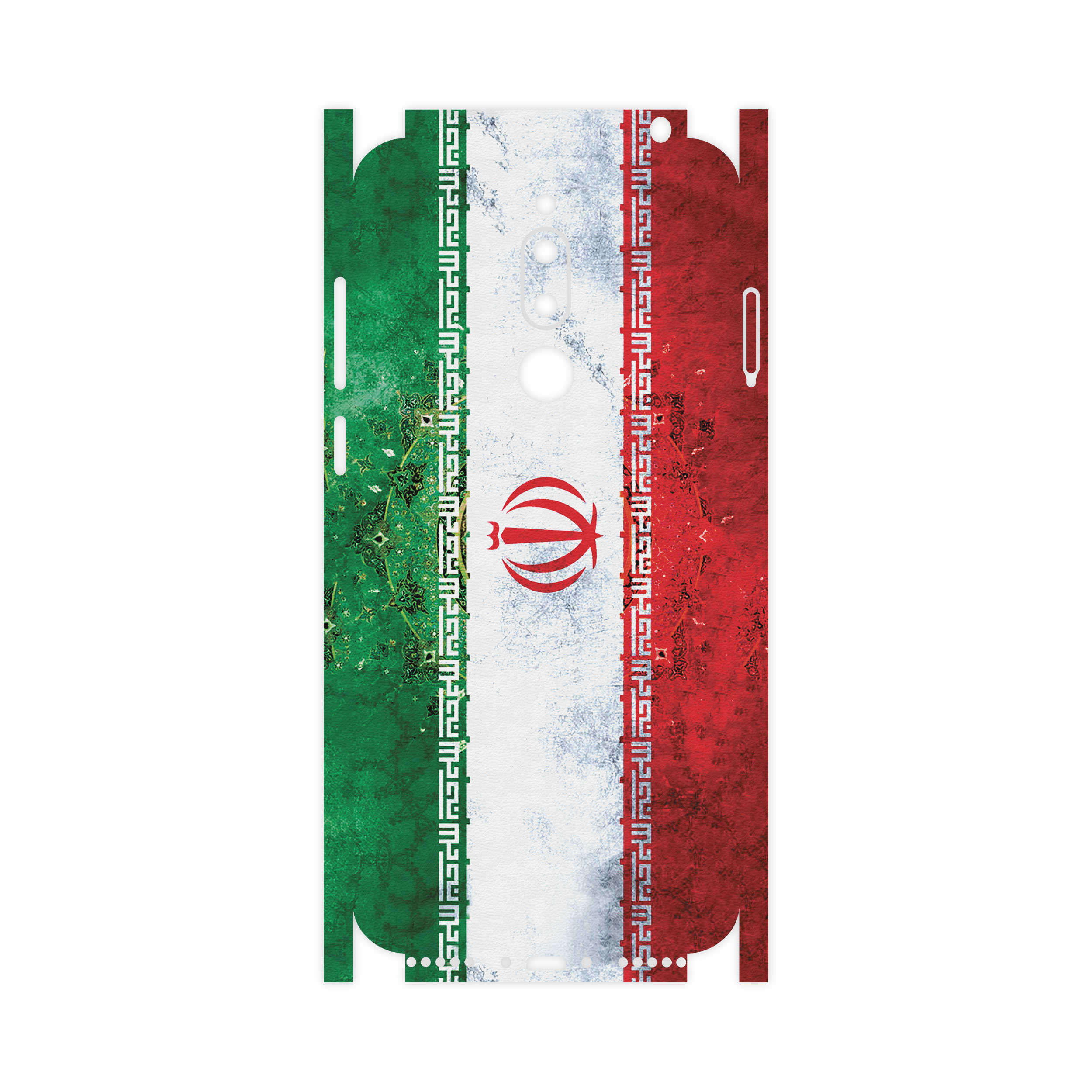 برچسب پوششی ماهوت مدل IRAN-Flag-FullSkin  مناسب برای گوشی موبایل میزو M6T