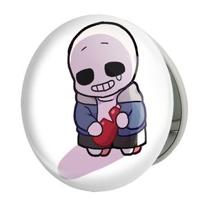 آینه جیبی خندالو طرح بازی آندرتیل (Undertale) مدل تاشو کد 31780