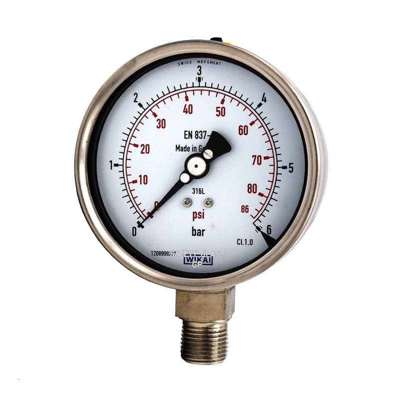 گیج فشار ویکا مدل 232.50.100.6bar گیج فشار ویکا مدل 232.50.100.6bar