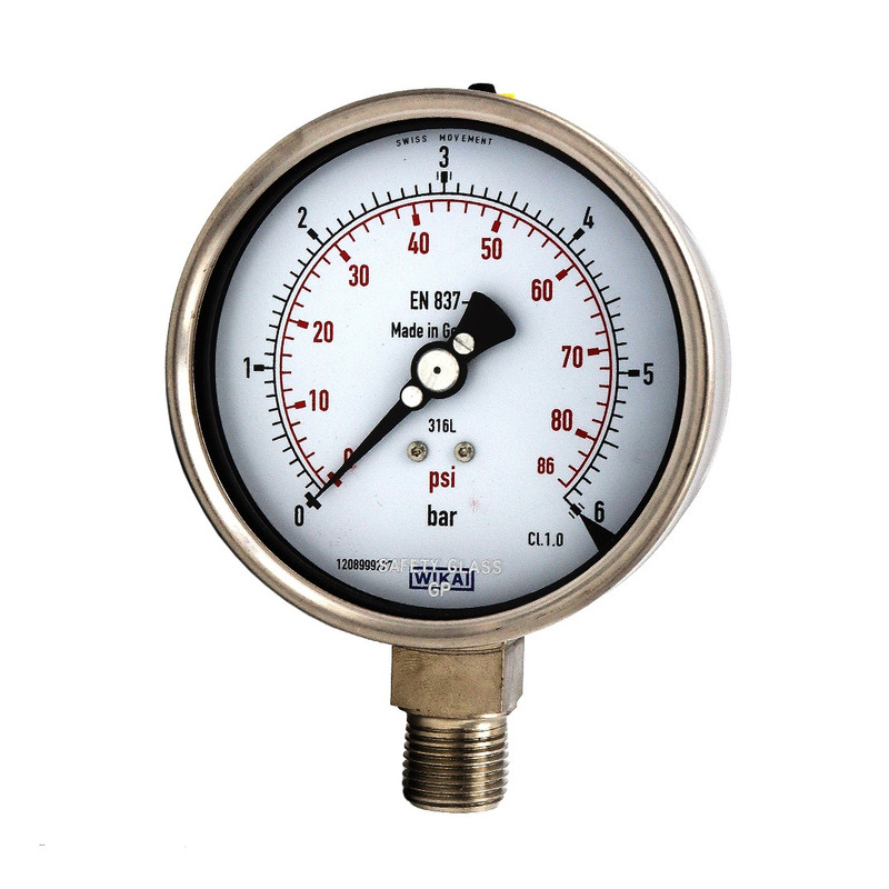 گیج فشار ویکا مدل  232.50.160.6bar