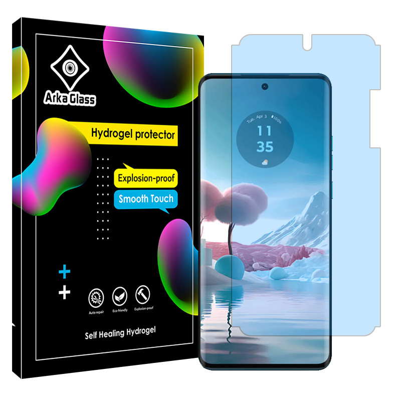 محافظ صفحه نمایش مات ضد اشعه آبی آرکا گلس مدل Tough مناسب برای گوشی موبایل موتورولا Edge 40 Neo