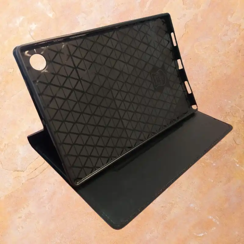 کیف کلاسوری مدل X205_KM مناسب برای تبلت سامسونگ Galaxy Tab A8 10.5 inch 2021 SM-X200 / SM-X205 به همراه محافظ صفحه نمایش