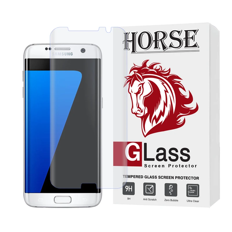 محافظ صفحه نمایش یووی هورس مدل UVLIGHTH مناسب برای گوشی موبایل سامسونگ Galaxy S7 edge