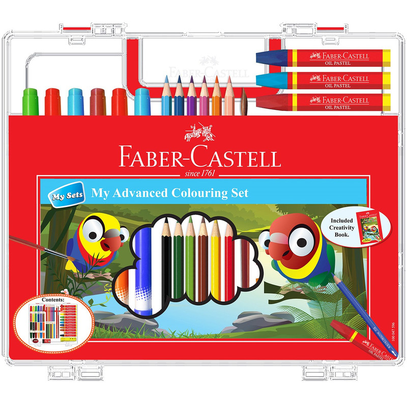 بسته رنگ آمیزی فابر کاستل مدل My Advanced Colouring