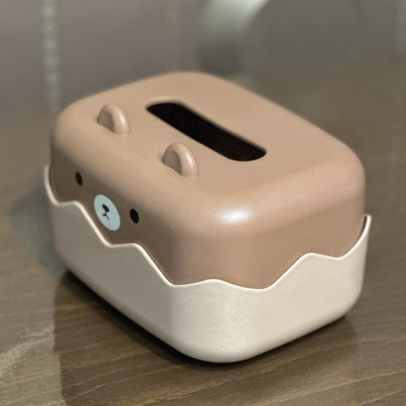 کاور دستمال کاغذی کودک مدل Little Bear