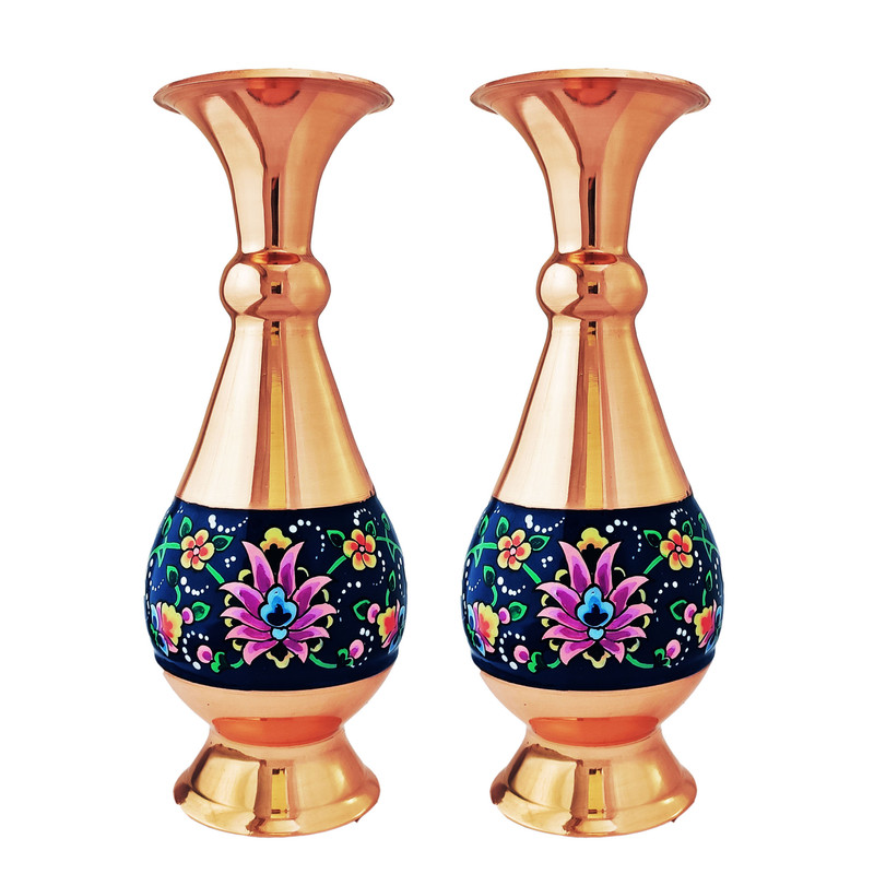 گلدان مسی مدل پرداز کد JR 16 بسته 2 عددی