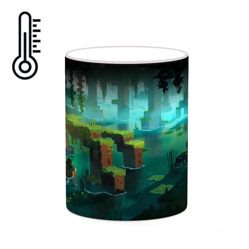 ماگ حرارتی کاکتی طرح ماینکرافت minecraft مدل mgh41445