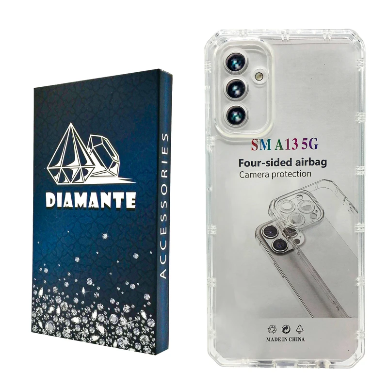 کاور دیامانته مدل Nahid Navy مناسب برای گوشی موبایل سامسونگ Galaxy A13 5G