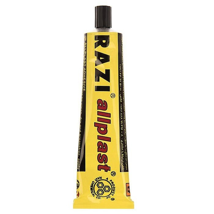 چسب همه کاره رازی مدل Razi Allplast All Purpose Adhesive 50ml کد 007 حجم 50 میلی لیتر بسته 3 عددی چسب همه کاره رازی مدل Razi Allplast All Purpose Adhesive 50ml کد 007 حجم 50 میلی لیتر بسته 3 عددی