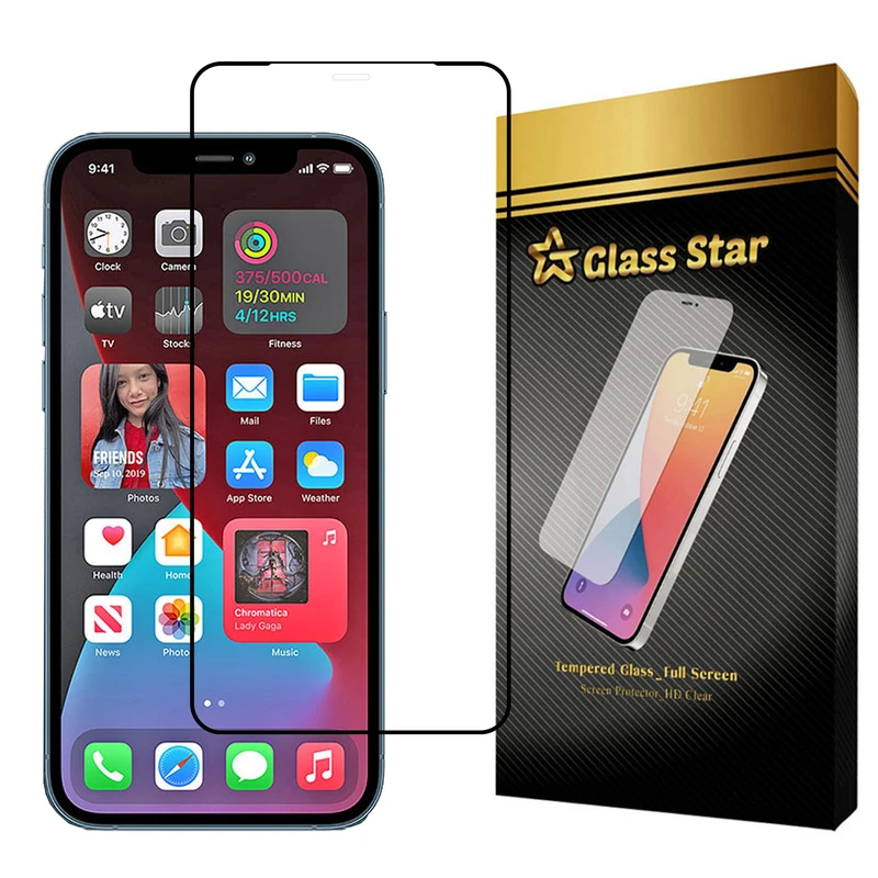محافظ صفحه نمایش سرامیکی گلس استار مدل CERAMS مناسب برای گوشی موبایل اپل iPhone 12 Pro Max