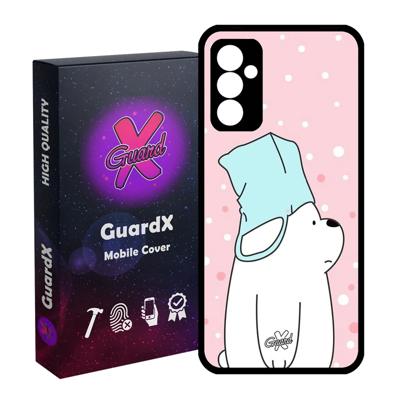 کاور گارد ایکس طرح Bear مدل Glass10019 مناسب برای گوشی موبایل سامسونگ Galaxy A54 / A54 5G