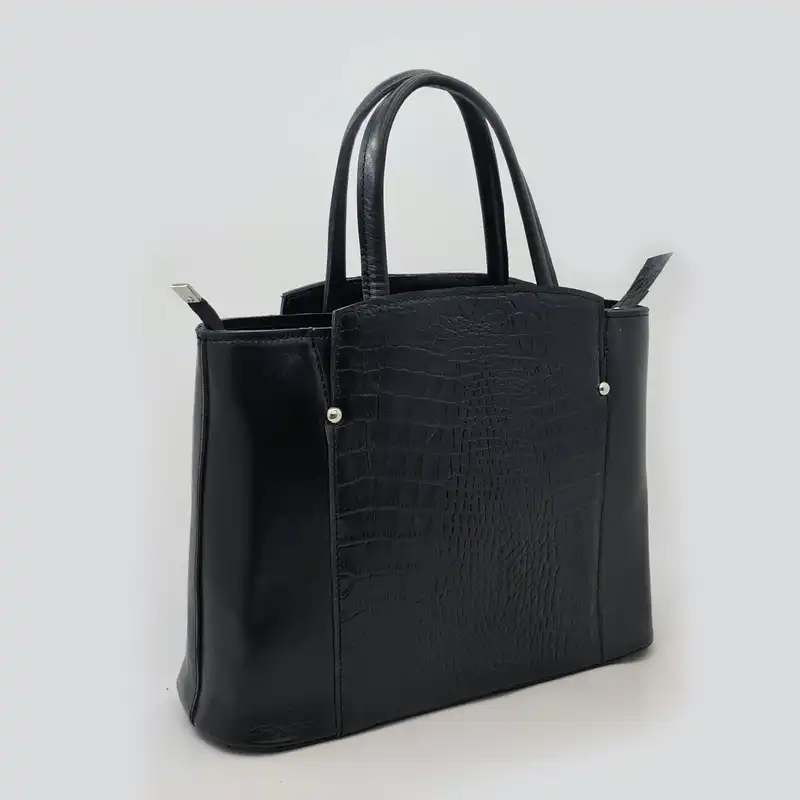 کیف دوشی زنانه مدل آفاق چرم طبیعی کد َS_640