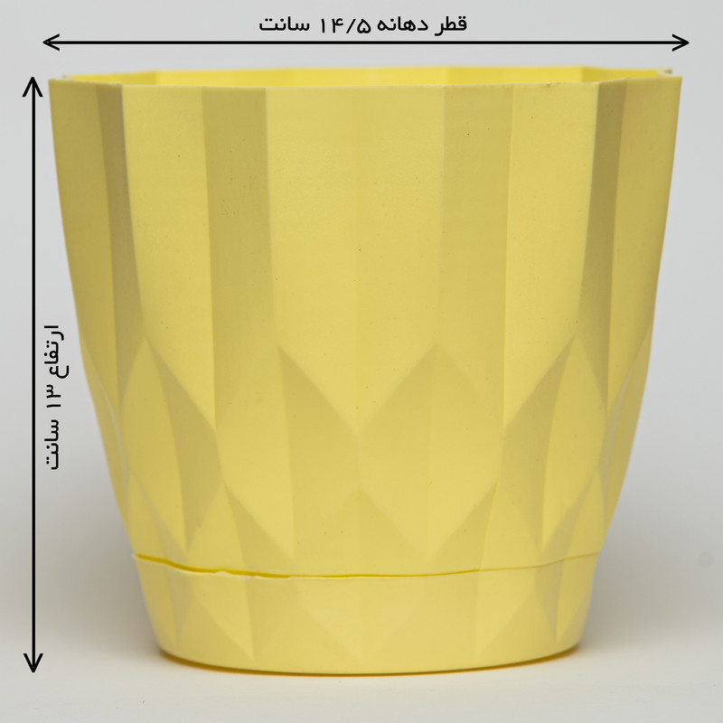 گلدان مدل آیسا 14 مجموعه 6 عددی