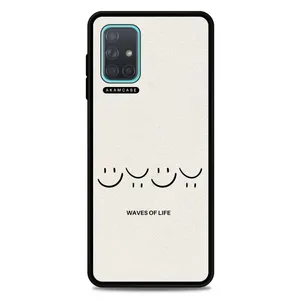 AKAM AMC-WSGA71-QOUTES10 Cover For Samsung Galaxy A71