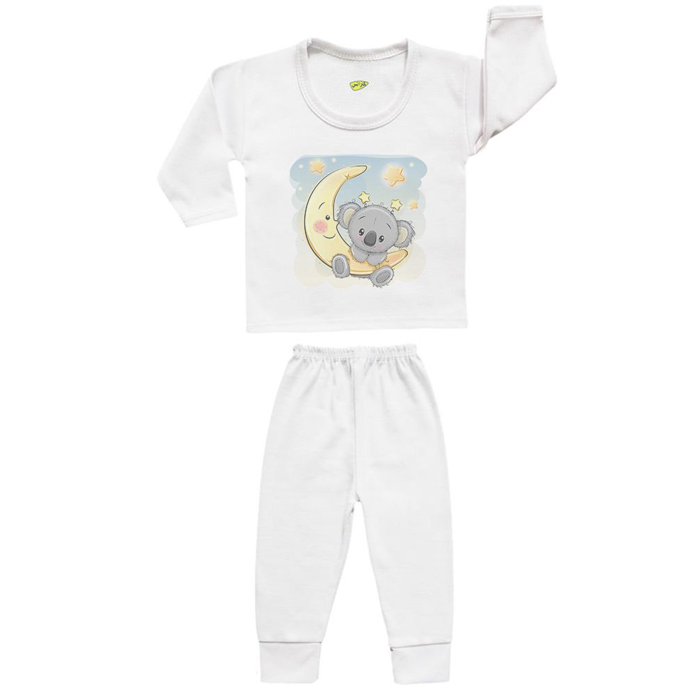 ست تی شرت و شلوار نوزادی کارانس مدل SBS-3105