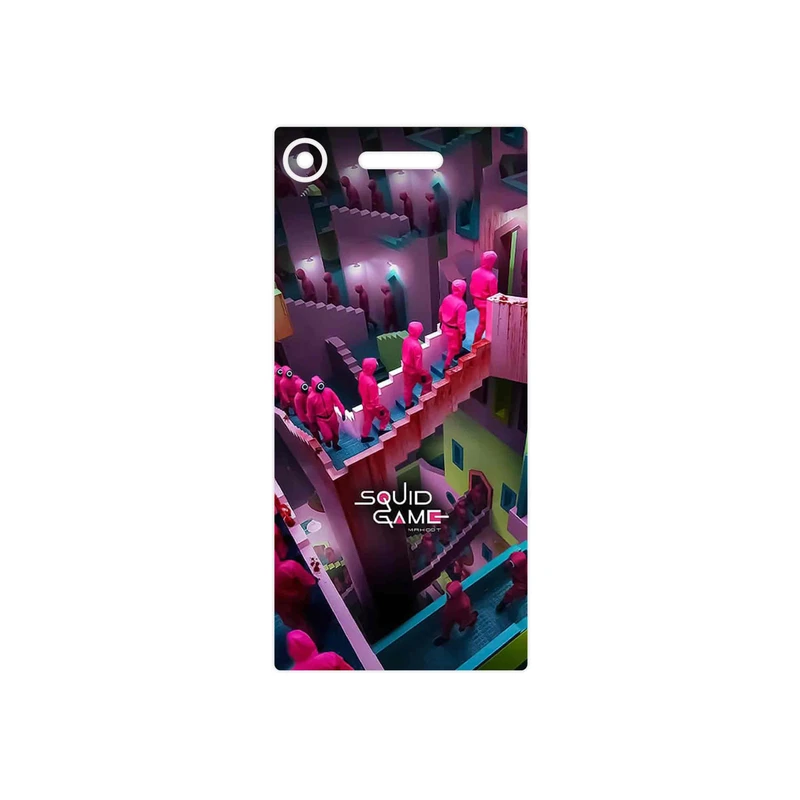 برچسب پوششی ماهوت مدل Squid Game مناسب برای گوشی موبایل سونی Xperia XZ1