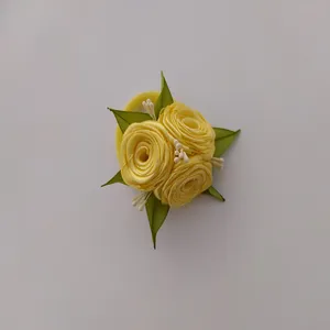 کش مو دخترانه مدل گل رز