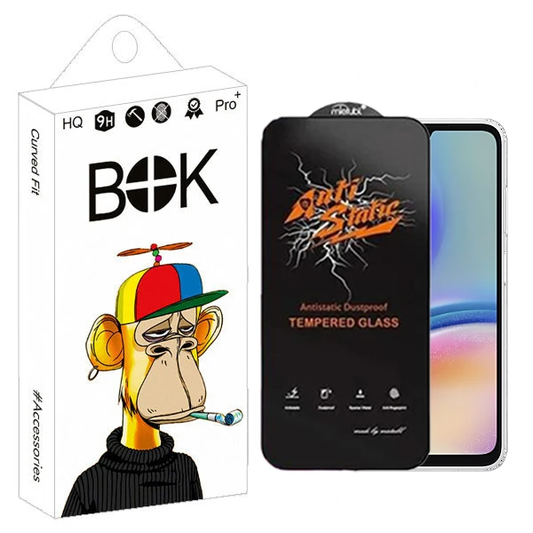 محافظ صفحه نمایش بوک مدل Antistatic Guard مناسب برای گوشی موبایل سامسونگ Galaxy A05s / M14 4G