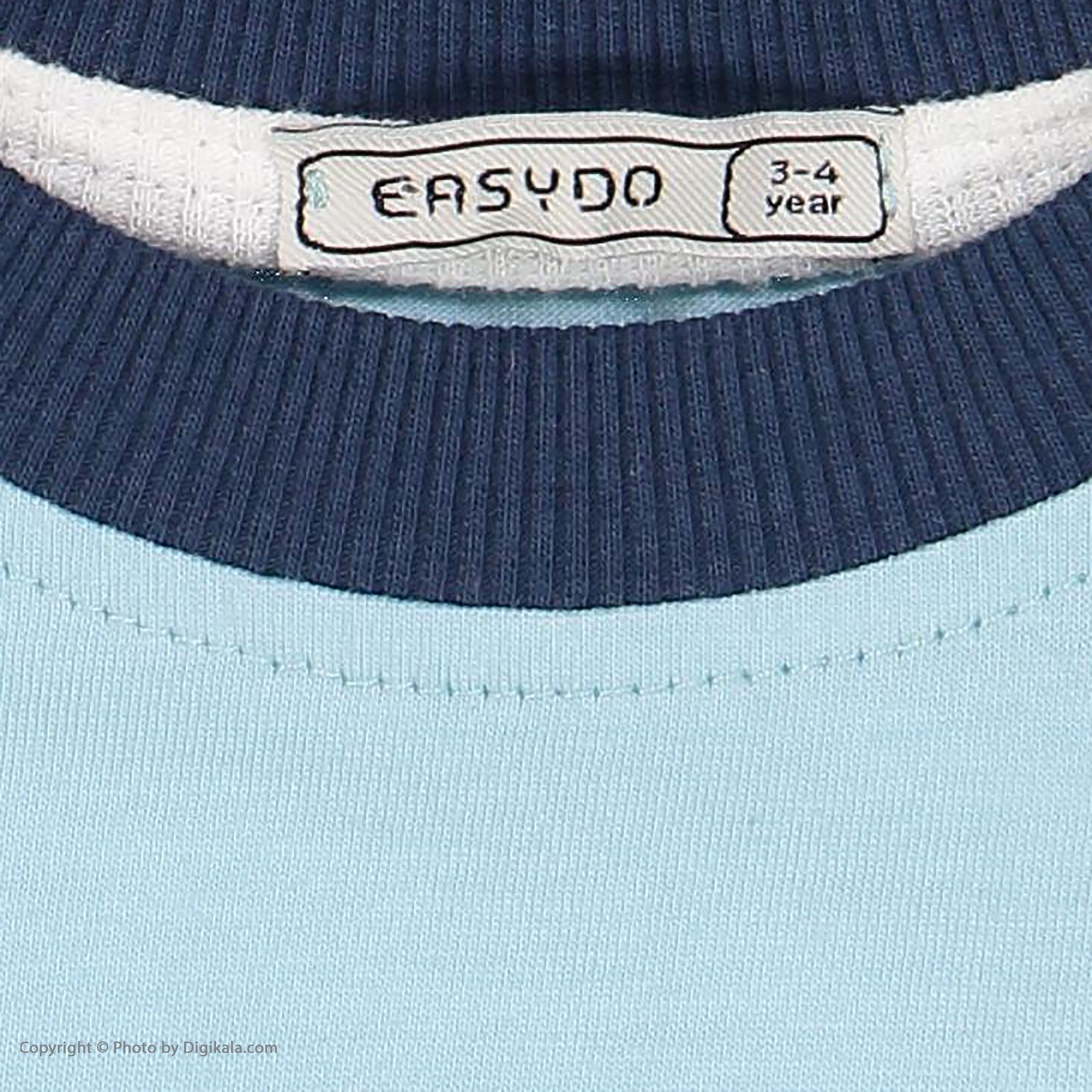 تی شرت آستین کوتاه بچگانه ایزی دو مدل 2181294-51 - - 5