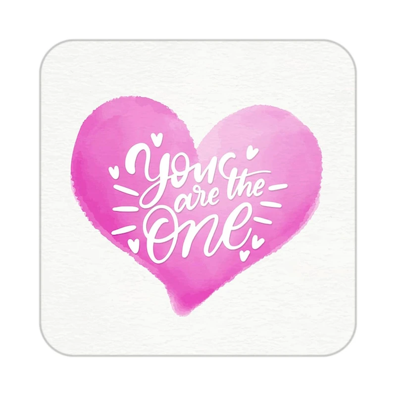 زیر لیوانی کاکتی طرح عاشقانه مدل mp41178