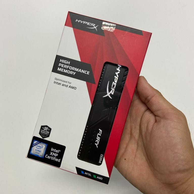رم کامپیوتر DDR4 تک کاناله 2666 مگاهرتز CL16 کینگستون مدل HyperX FURY ظرفیت 8 گیگابایت 3 در وبزینر رم کامپیوتر DDR4 تک کاناله 2666 مگاهرتز CL16 کینگستون مدل HyperX FURY ظرفیت 8 گیگابایت