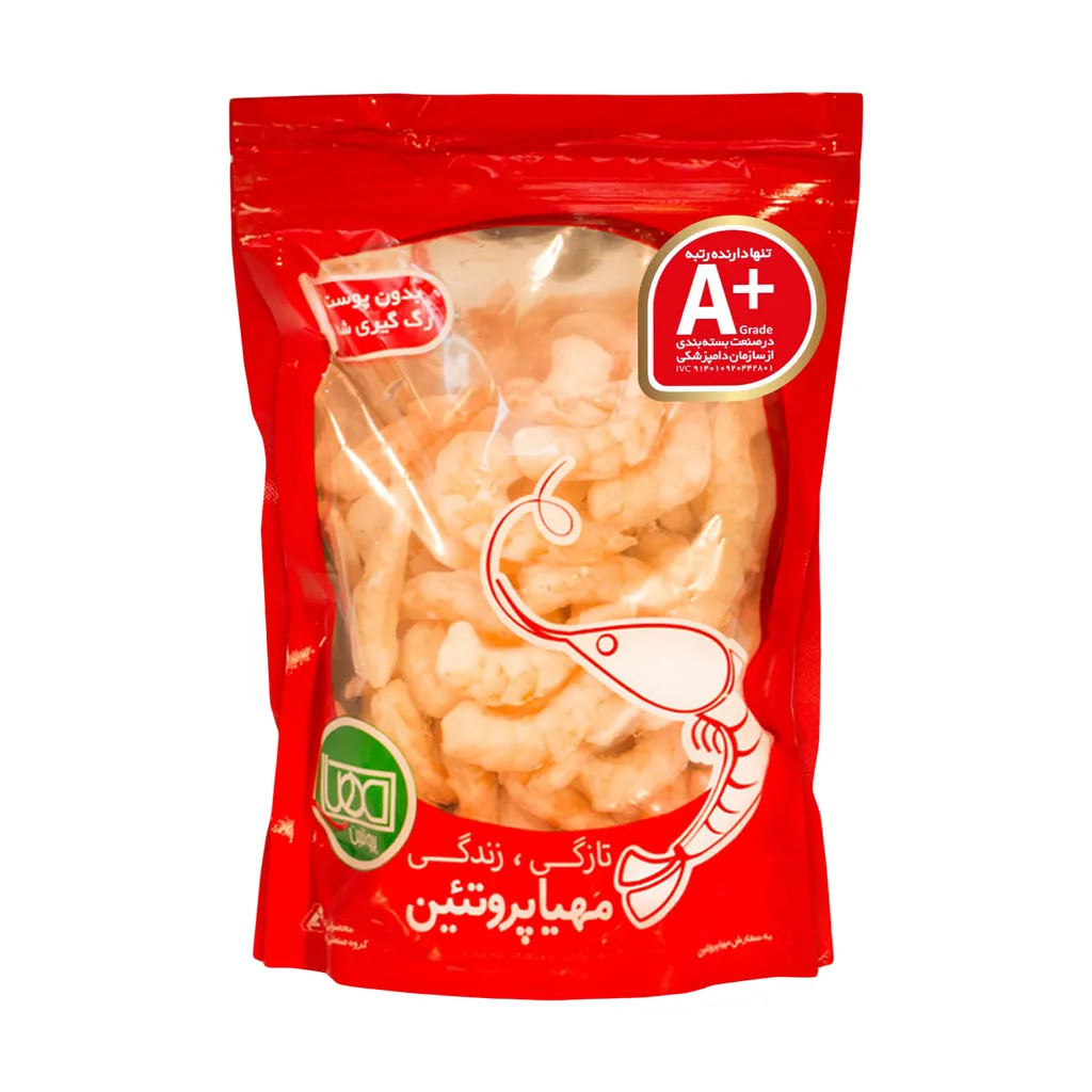 میگو منجمد سایز 60-51 مهیا پروتئین - 450 گرم