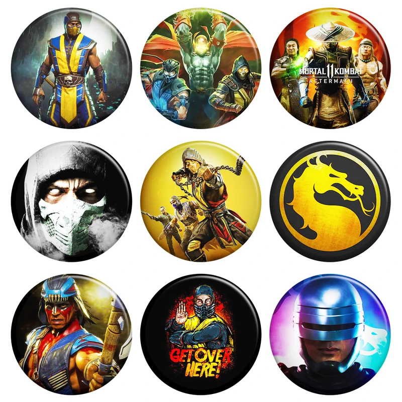 پیکسل گالری باجو طرح مورتال کمبت کد 17 مجموعه 9 عددی