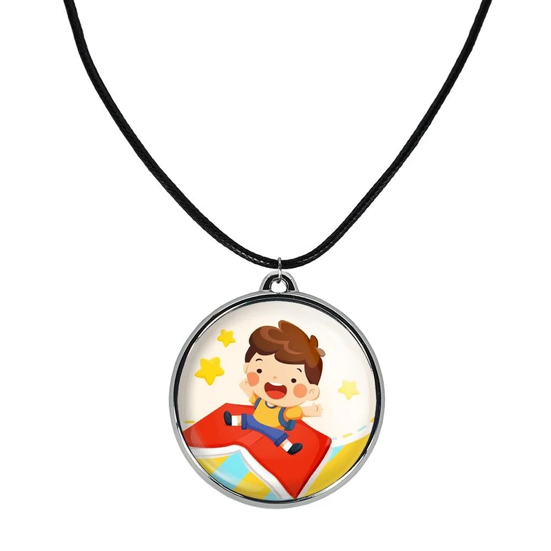 گردنبند خندالو مدل بازگشت به مدرسه کد 3003130032