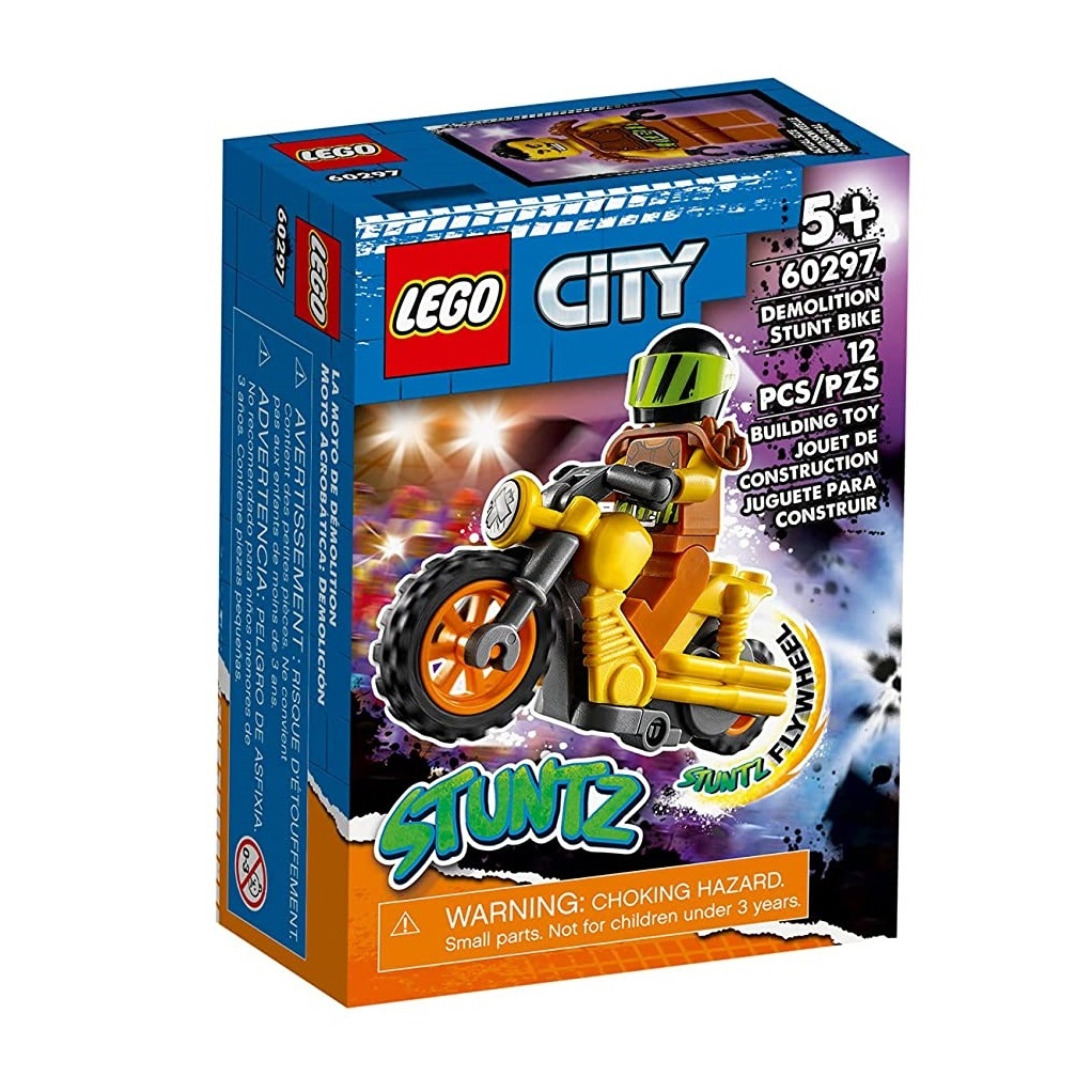 لگو سری City مدل Demolition Stunt Bike کد 60297