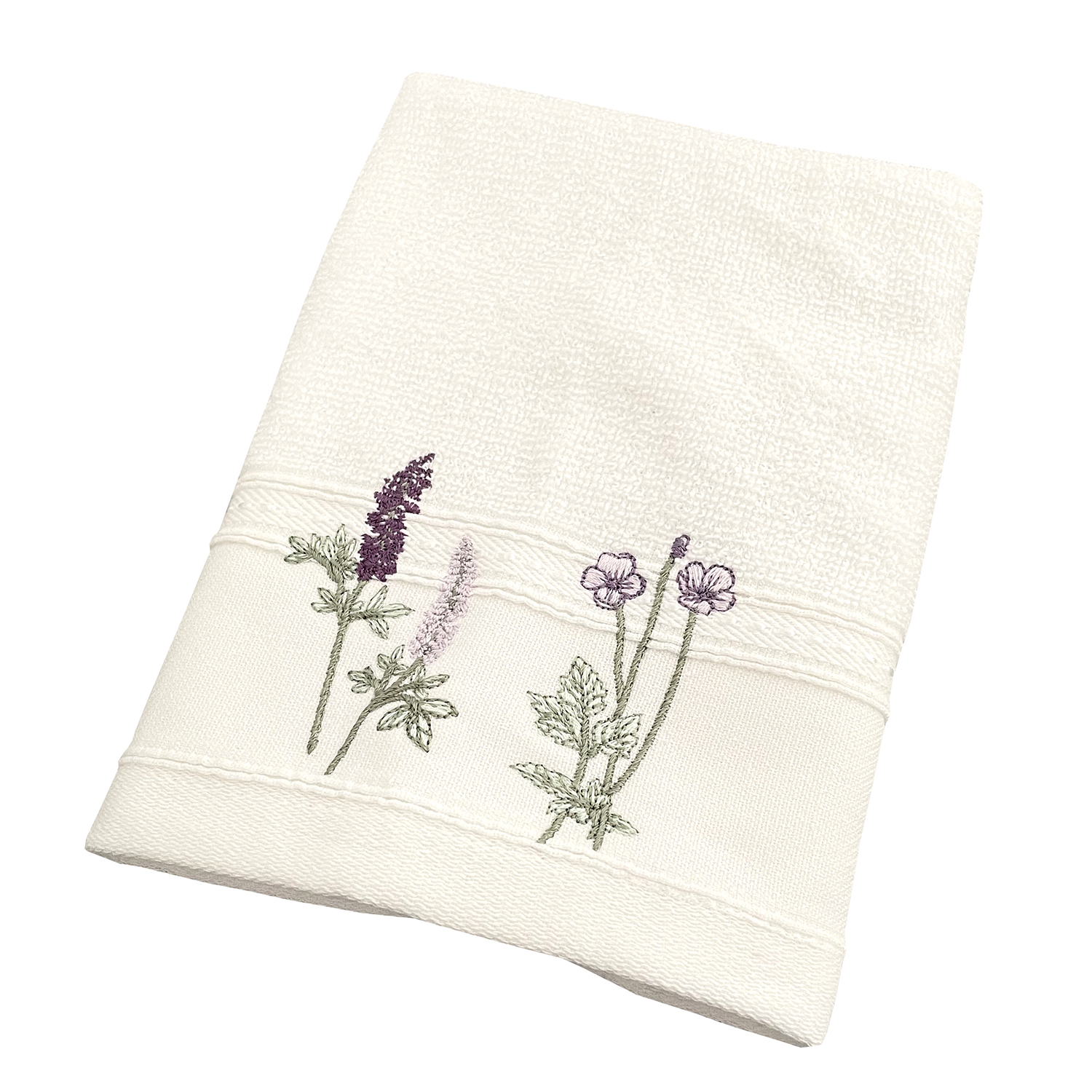 حوله دستی مادام کوکو مدل Lavande سایز 30x45 سانتی متر