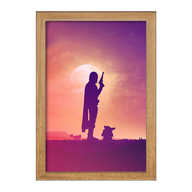 تابلو خندالو مدل جنگ ستارگان (Star Wars) کد F1765