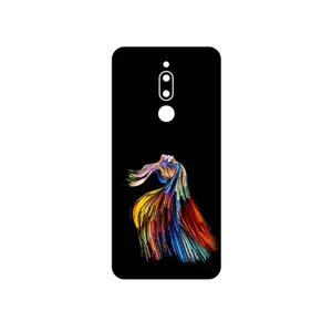 MAHOOT Rainbow Hair Digital Art Cover Sticker for Meizu M6T