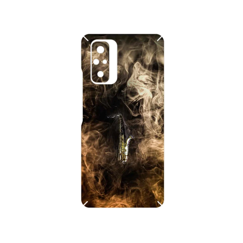 برچسب پوششی ماهوت مدل Saxophone مناسب برای گوشی موبایل شیائومی Redmi Note 10 Pro Max
