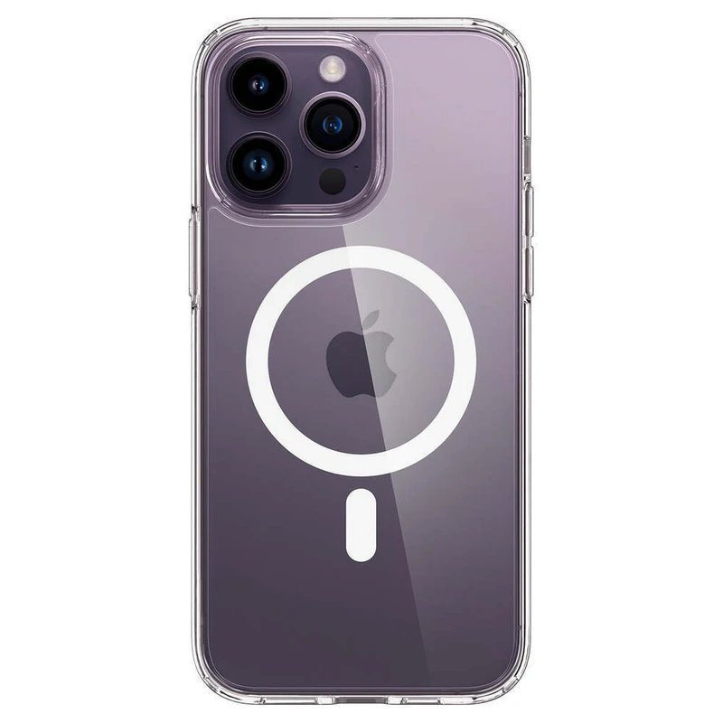 کاور اسپیگن مدل ultra hybrid clear مناسب برای گوشی موبایل اپل iphone 14pro