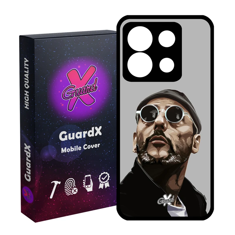 کاور گارد ایکس طرح Leon مدل Glass10108 مناسب برای گوشی موبایل شیائومی Redmi Note 13 5G