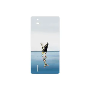 MAHOOT Collage of Sea Trash Cover Sticker for Huawei Ascend P2