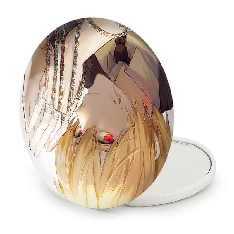 آینه جیبی خندالو طرح کوراپیکا چشم قرمز انیمه هانتر ایکس هانتر Hunter × Hunter مدل تاشو کد 11926