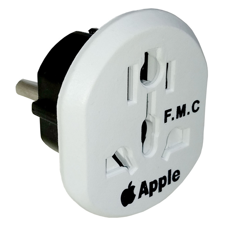 مبدل برق سه به دو مدل KT-168 بسته 5 عددی