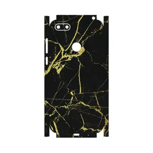 MAHOOT  Graphite-Gold-Marble-FullSkin Cover Sticker for Motorola Moto E6 Play