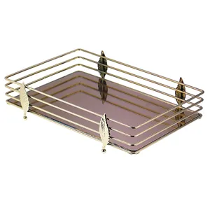 سینی مدل گل کد 002