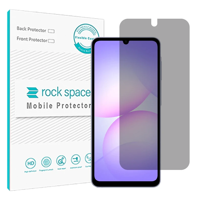 محافظ صفحه نمایش حریم شخصی راک اسپیس مدل Resistant مناسب برای گوشی موبایل سامسونگ Galaxy A07