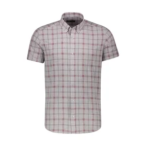 پیراهن آستین کوتاه مردانه کیکی رایکی مدل MBB20006-318