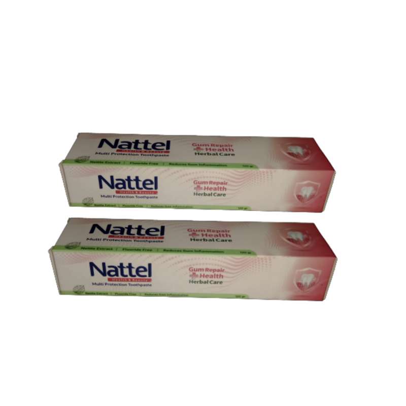 خمیر دندان ناتل مدل multi protection وزن 120 گرم بسته 2 عددی خمیر دندان ناتل مدل multi protection وزن 120 گرم بسته 2 عددی