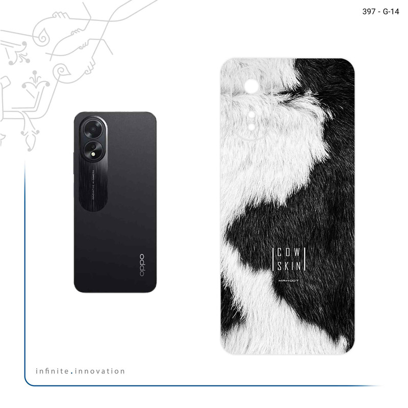 برچسب پوششی ماهوت مدل Cow Skin مناسب برای گوشی موبایل اپو A38